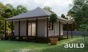 IBuild Kit Homes Newman Exterior 04 V2 IBuild Building Solutions