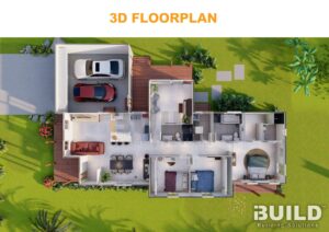 Kit Homes Darwin 3D Floor Plan