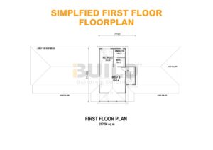 Kit Homes Gold Coast Simplified First Floor Floorplan V2