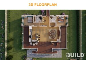 Kit Homes Bendigo 3D Floorplan