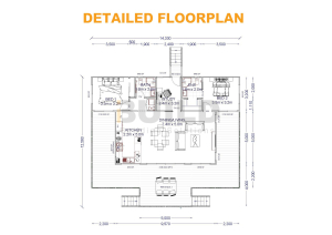 Kit Homes Bendigo Detailed Floorplan