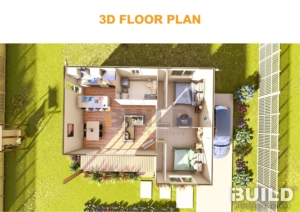 Kit Homes Emerald 3D Floorplan