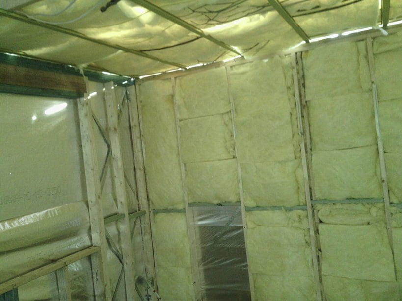 Granny flats sydney week 2 lock-up stage rock wool insulation