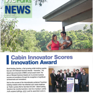 VicParks Newsletter features iBuild