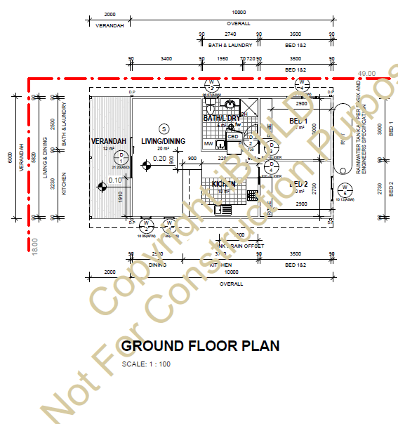 Kit Homes Griffith Floor Plan