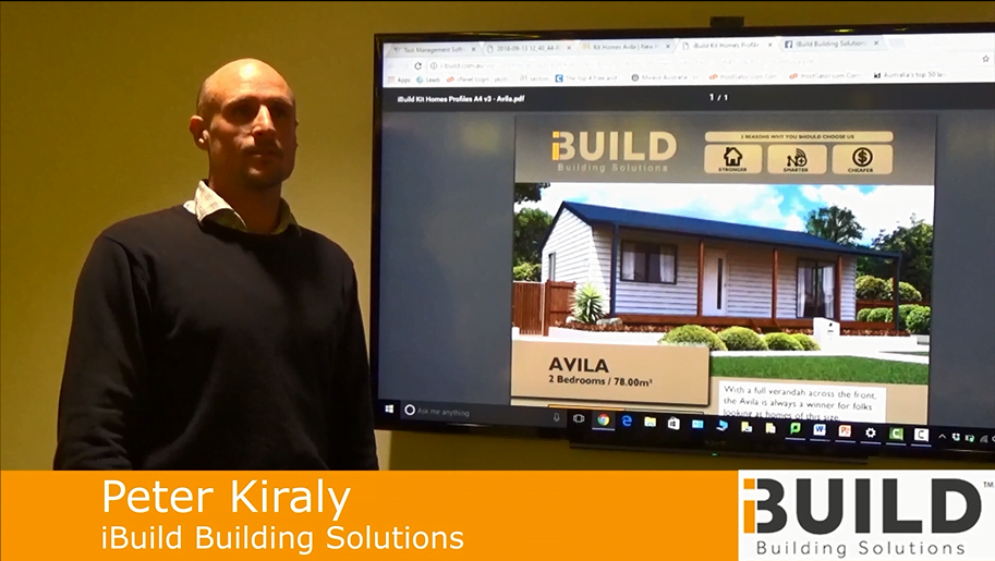 iBuild project manager Peter Kiraly Photo