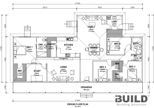 Kit Home Albury Floor Plan V2