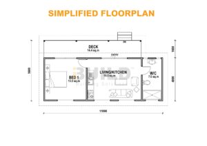 Kit Homes Whyalla Simplified Floor Plan V2