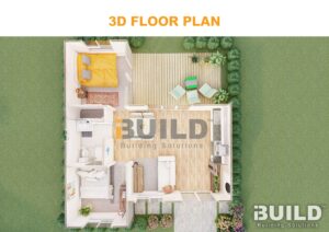 Kit Homes Mudgee 3D Floor Plan