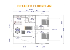 KIT HOMES DETAILED SIMPLIFIED FLOORPLAN