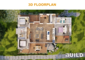 Kit Homes Townsville 3D Floor Plan