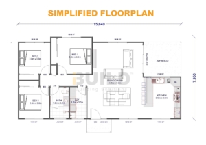 KIT HOMES PENRITH SIMPLIFIED FLOORPLAN