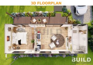 Kit Homes Whyalla 3D Floor Plan