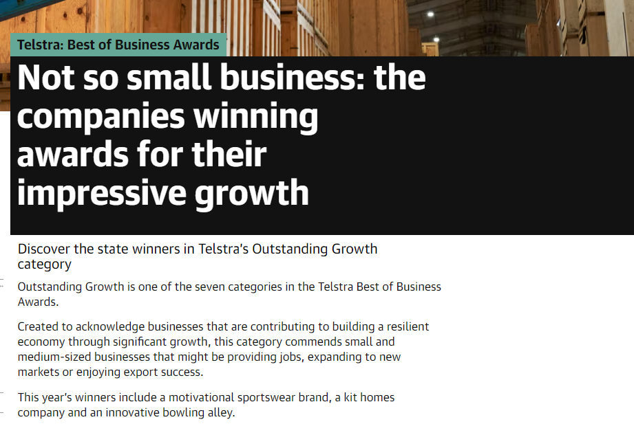 The Guardian Telstra Awards