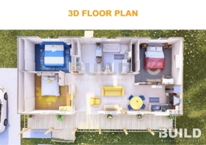 Kit Homes HORNSBY 3D FLOOR PLAN WATERMARKED