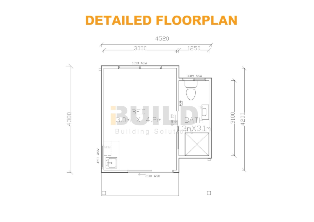 Kit Homes Stawell Detailed Floorplan