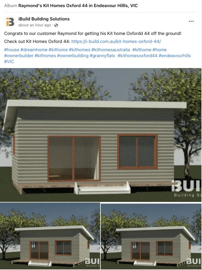 iBuild Kit Homes Belgrave Facebook Album