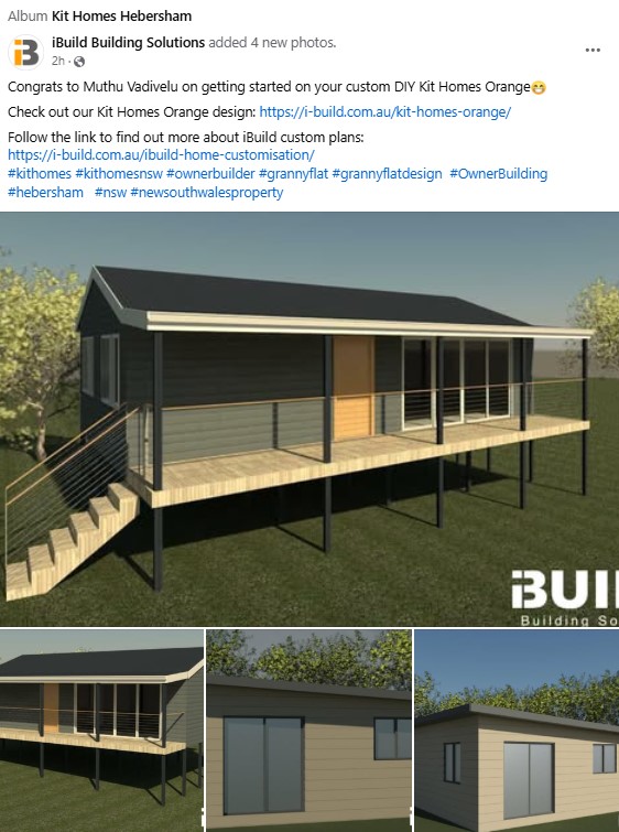 Kit Homes Hebersham facebook