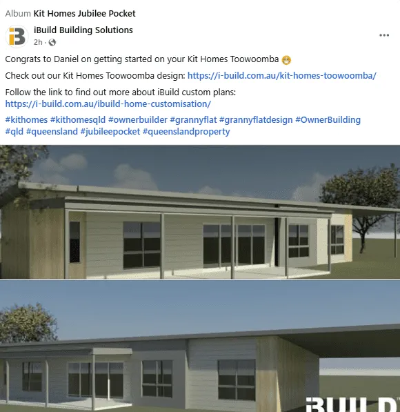 iBuild Kit Homes Jubilee Pocket Facebook Album