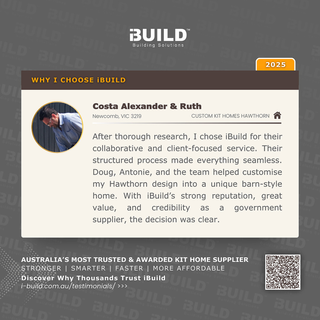 Costas Why i choose iBuild