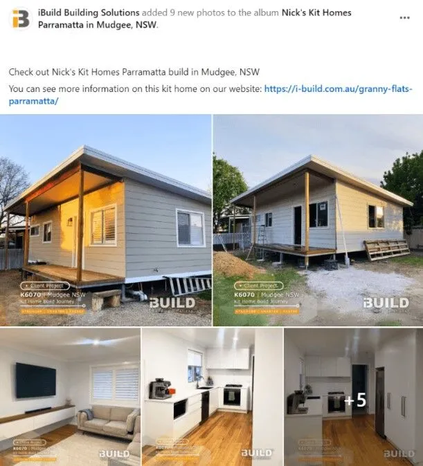 iBuild New Homes Mudgee Facebook Album