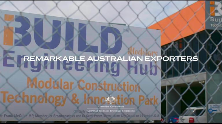 iBuild remarkable australian exporters award banner 03