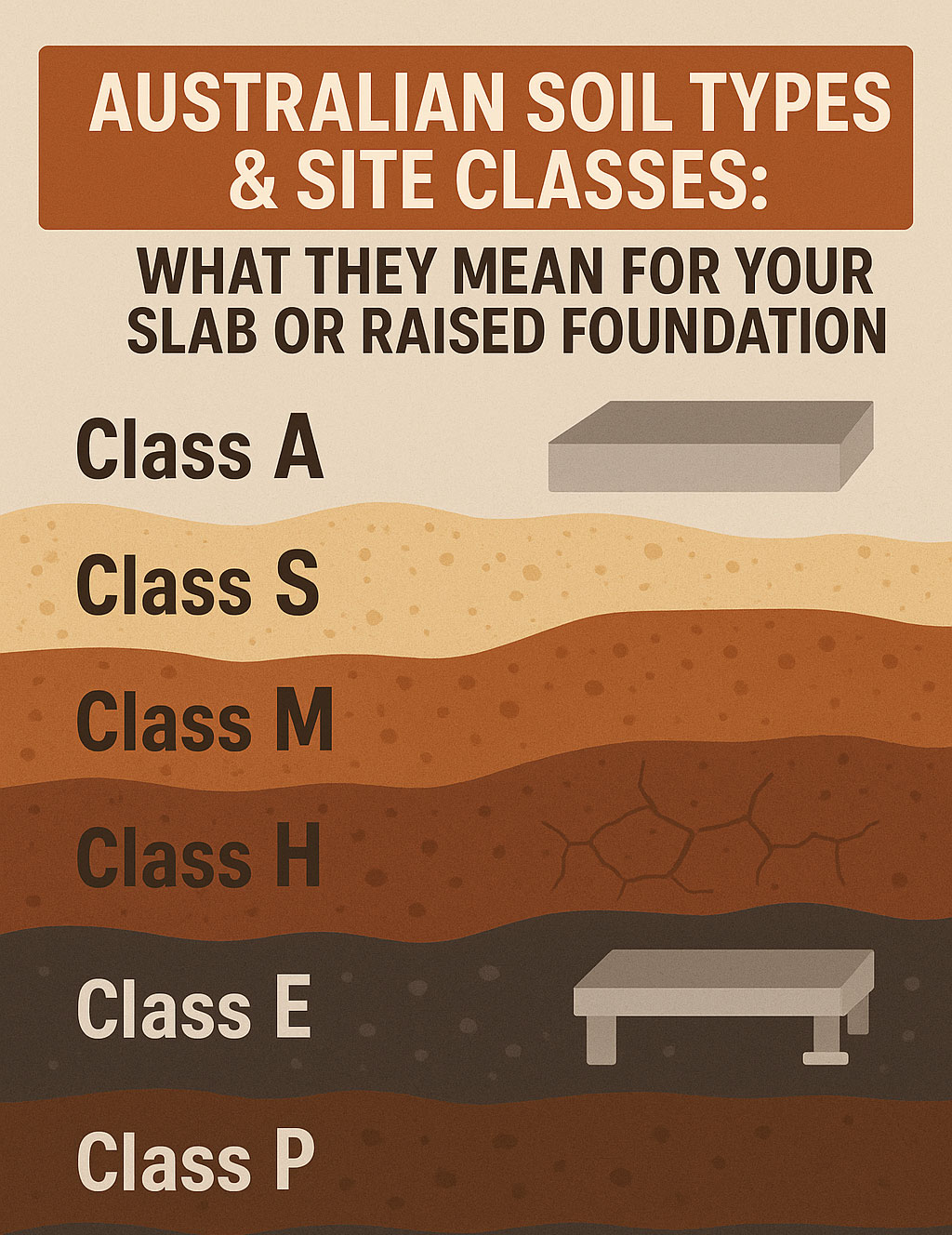site classification chart australia